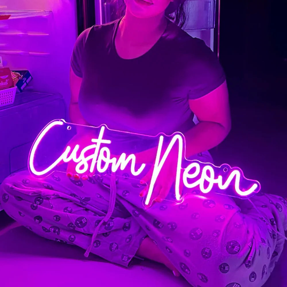 Custom Kids Name Neon Sign