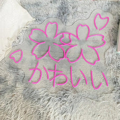 Sakura Kawaii Neon Sign