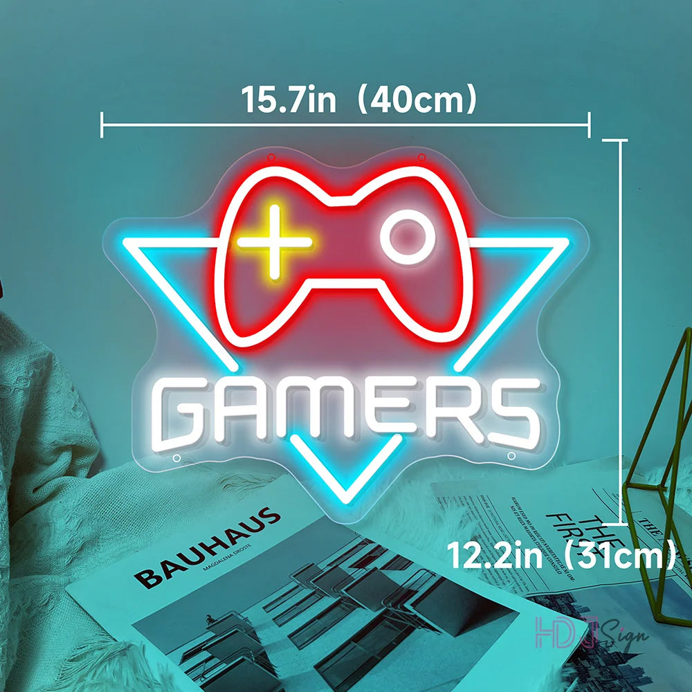 GAME TIME LED Neon Sign