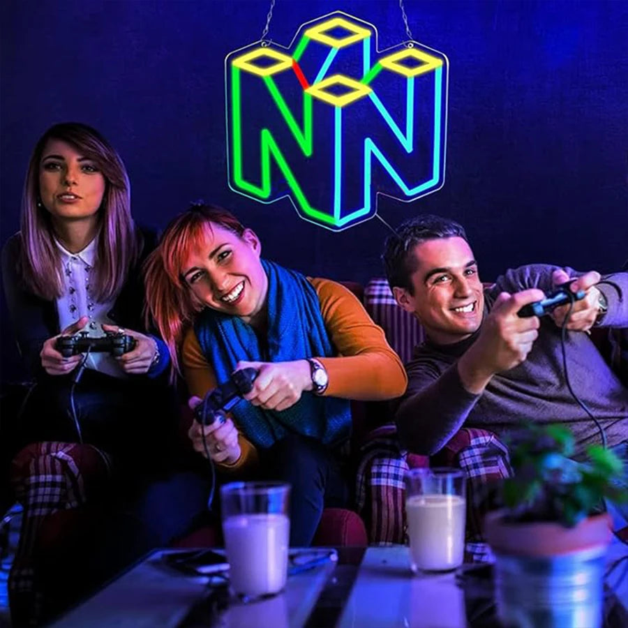 Wonderfullife Game Neon Sign