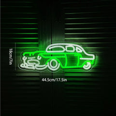 Old Car Neon Sign