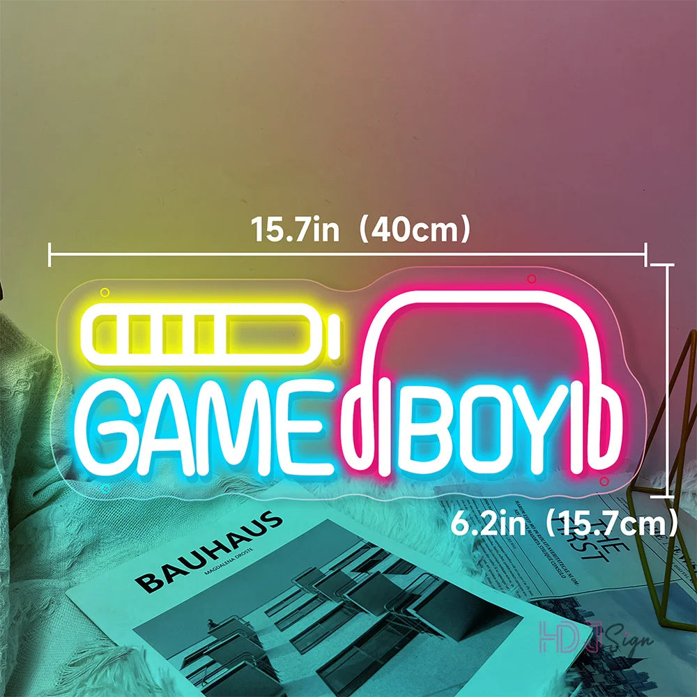 GAME TIME LED Neon Sign