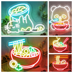 Ramen Noodles Neon Sign