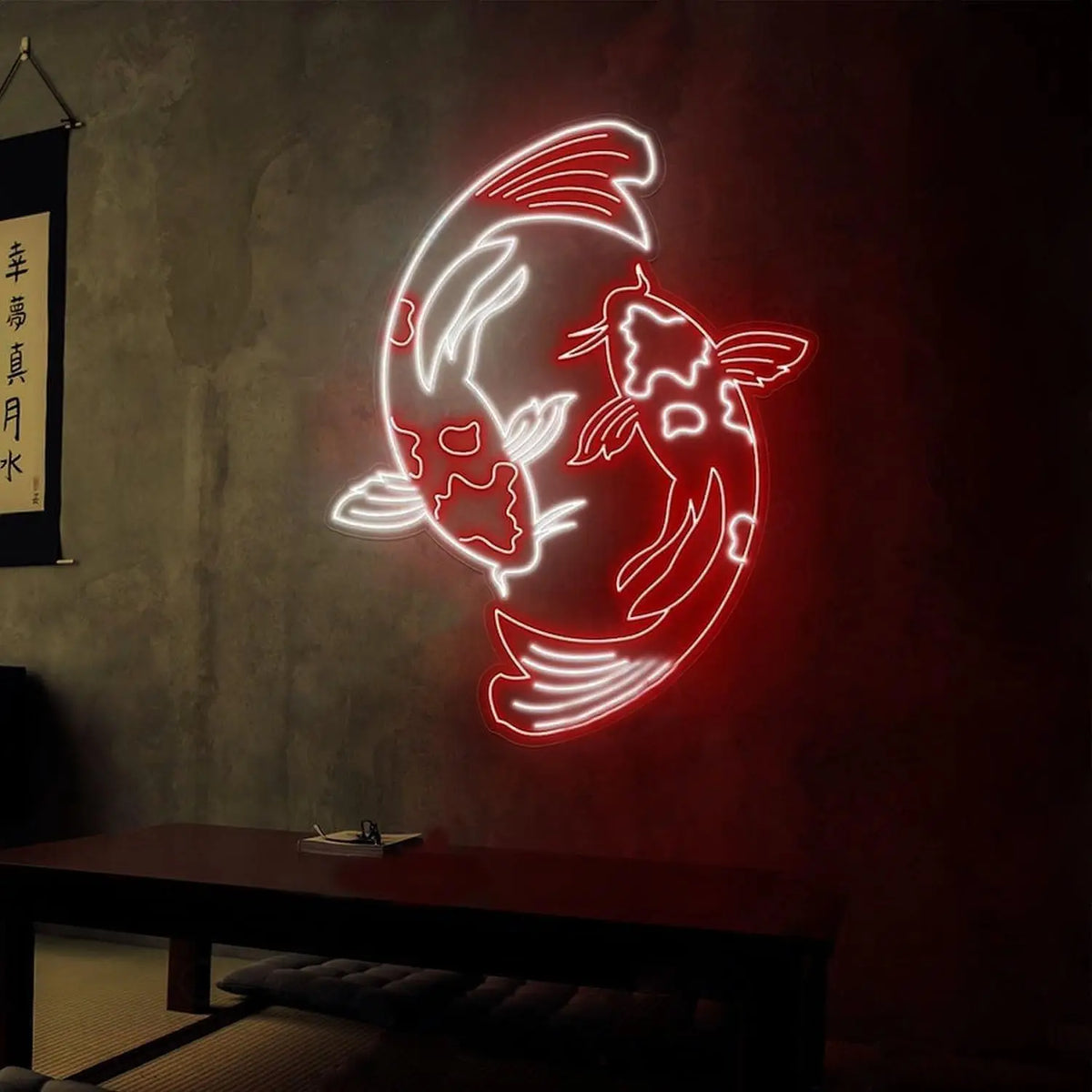 Koi Fish Neon Sign