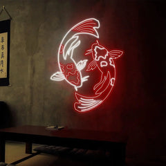 Koi Fish Neon Sign