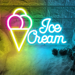 Ice Cream Neon Sign