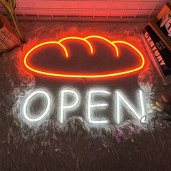 Baguette Bakery Neon Sign