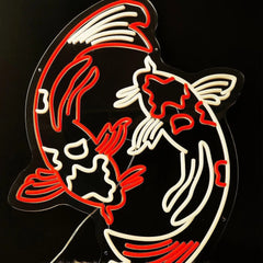 Koi Fish Neon Sign