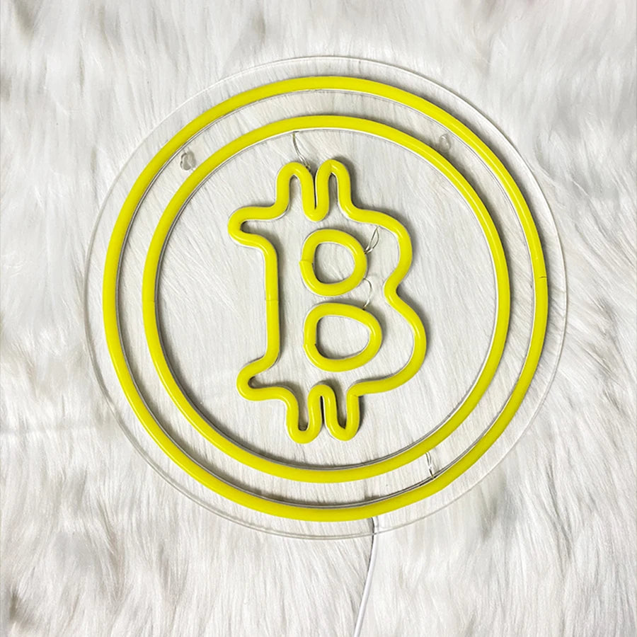Bitcoin LED Neon Sign