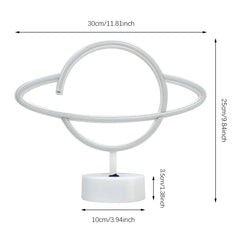 Saturn Multi-Color Neon Sign