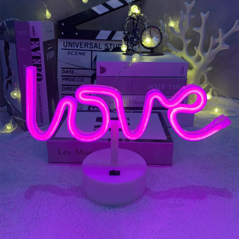 LOVE Neon Text Sign