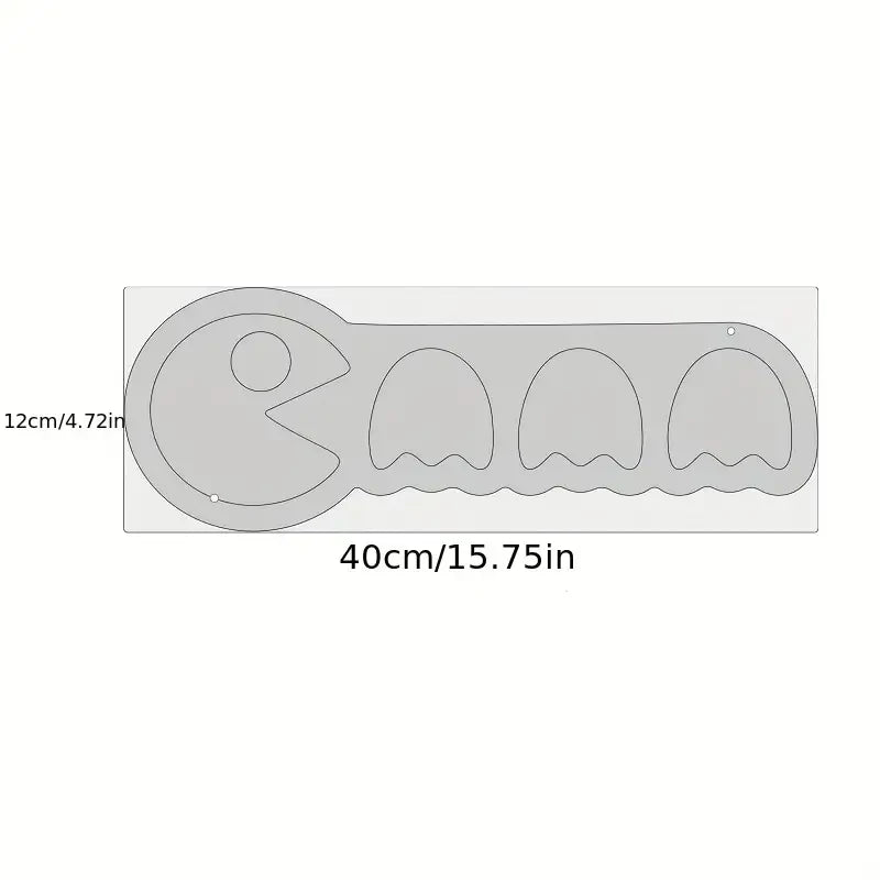 Retro Game Pacman Neon Sign