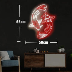 Koi Fish Neon Sign