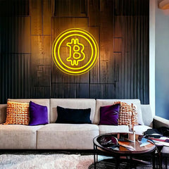 Bitcoin LED Neon Sign