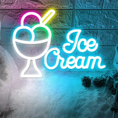 Ice Cream Neon Sign