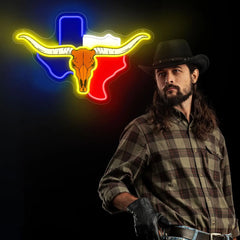 TEXAS Longhorn Neon Sign