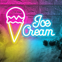Ice Cream Neon Sign