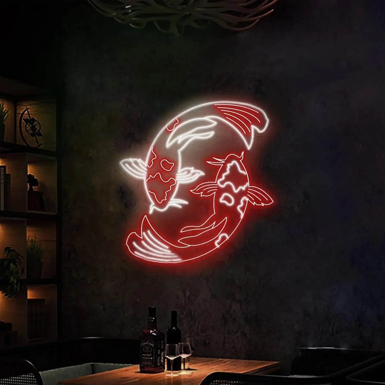 Koi Fish Neon Sign