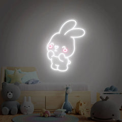 Cute Bunny Neon Sign