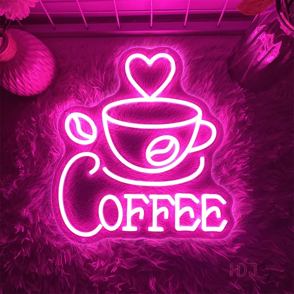 Coffee Bar Neon Led Sign