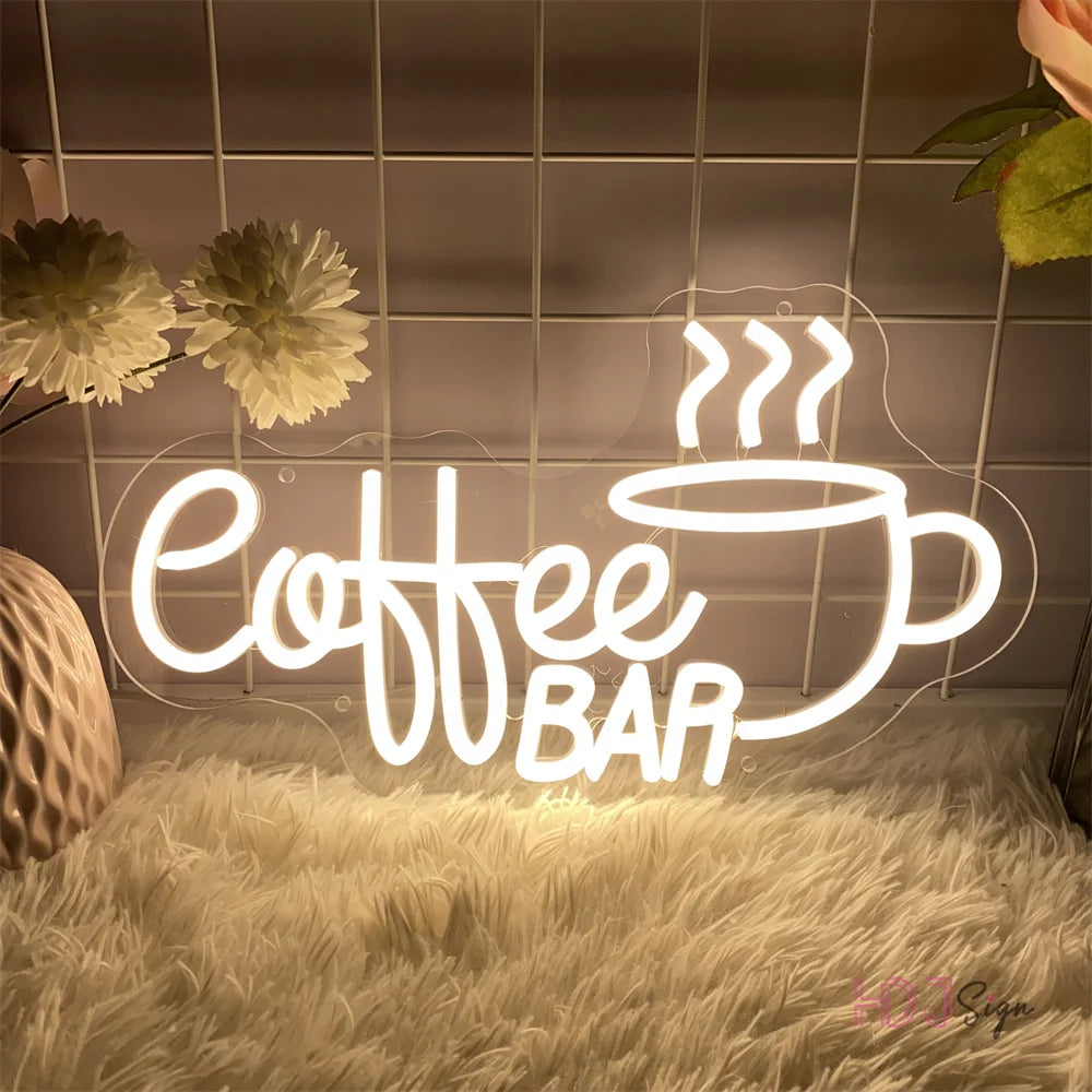 Coffee Bar Neon Led Sign