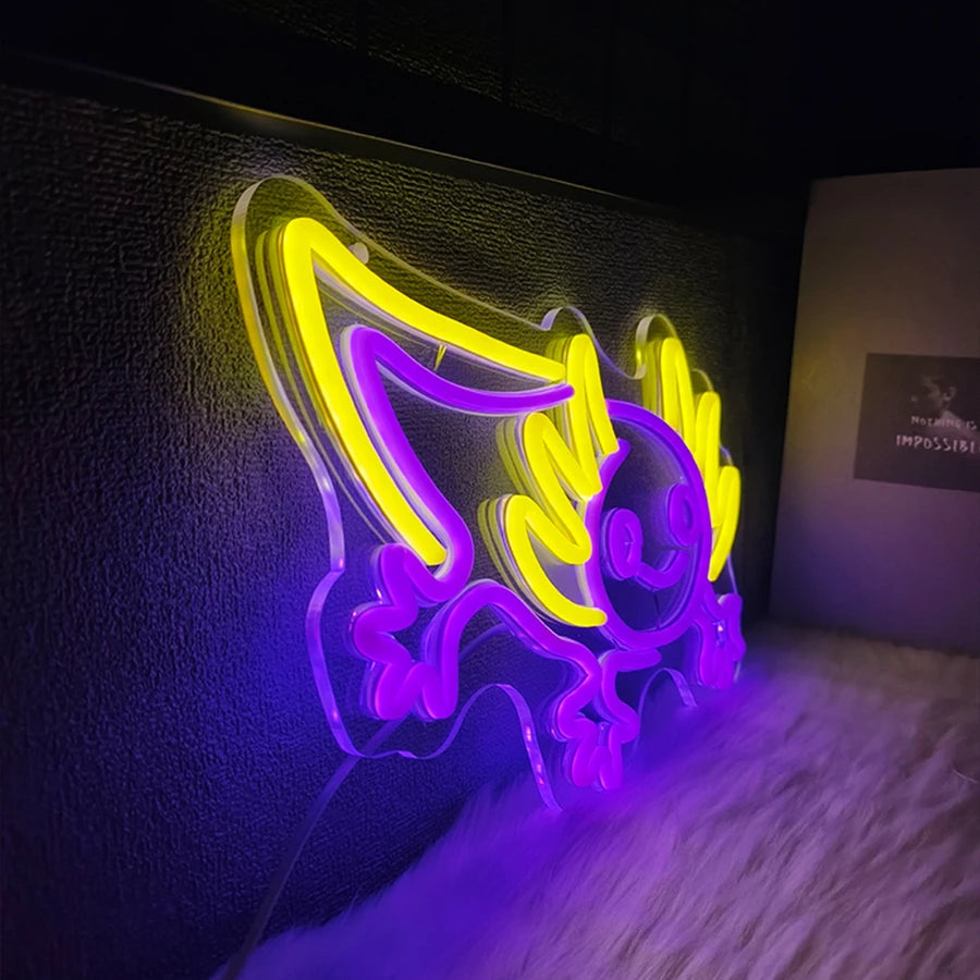 Cartoon Dragon Neon Sign