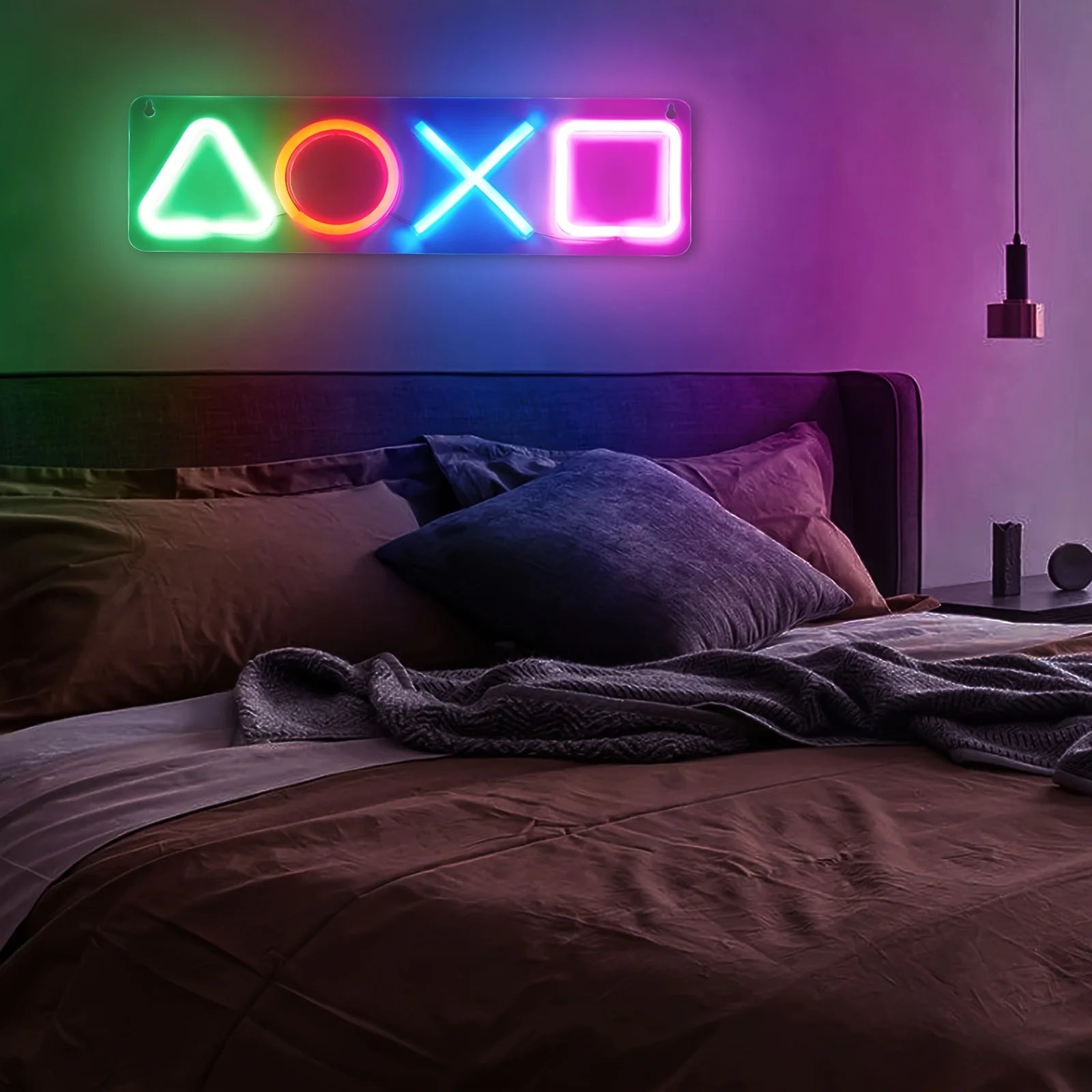 Playstation™ △◯✕▢ Icon LED Neon Sign