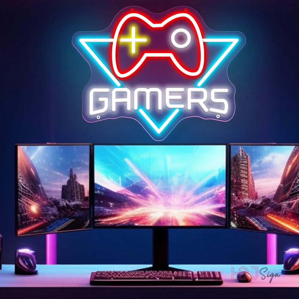 GAME TIME LED Neon Sign