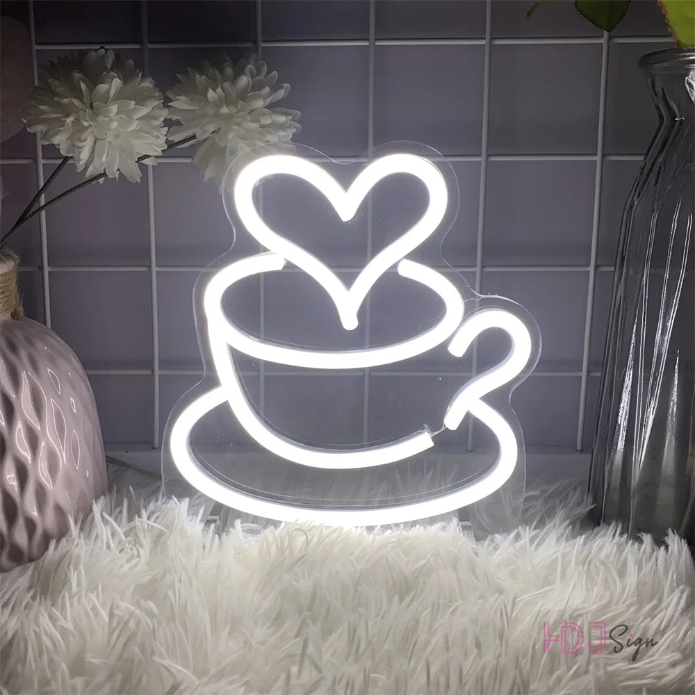 Coffee Bar Neon Led Sign