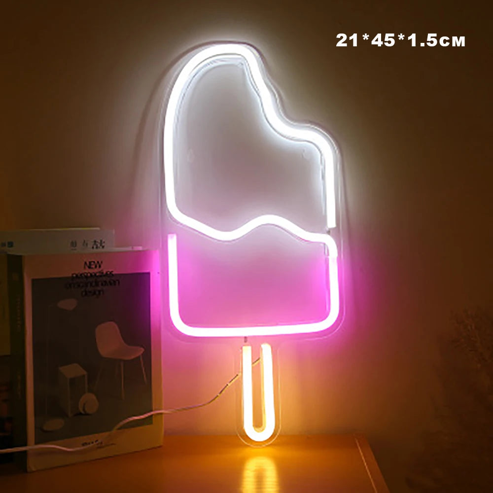 Multiple Natural Shapes Neon Signs