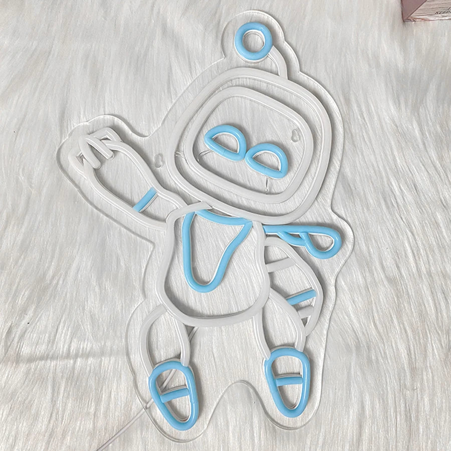Astro Bot Neon Sign