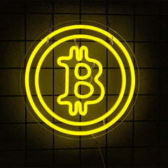 Bitcoin LED Neon Sign
