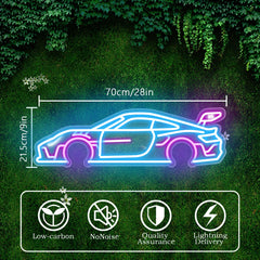 Porsche 911 Sports Car Neon Sign