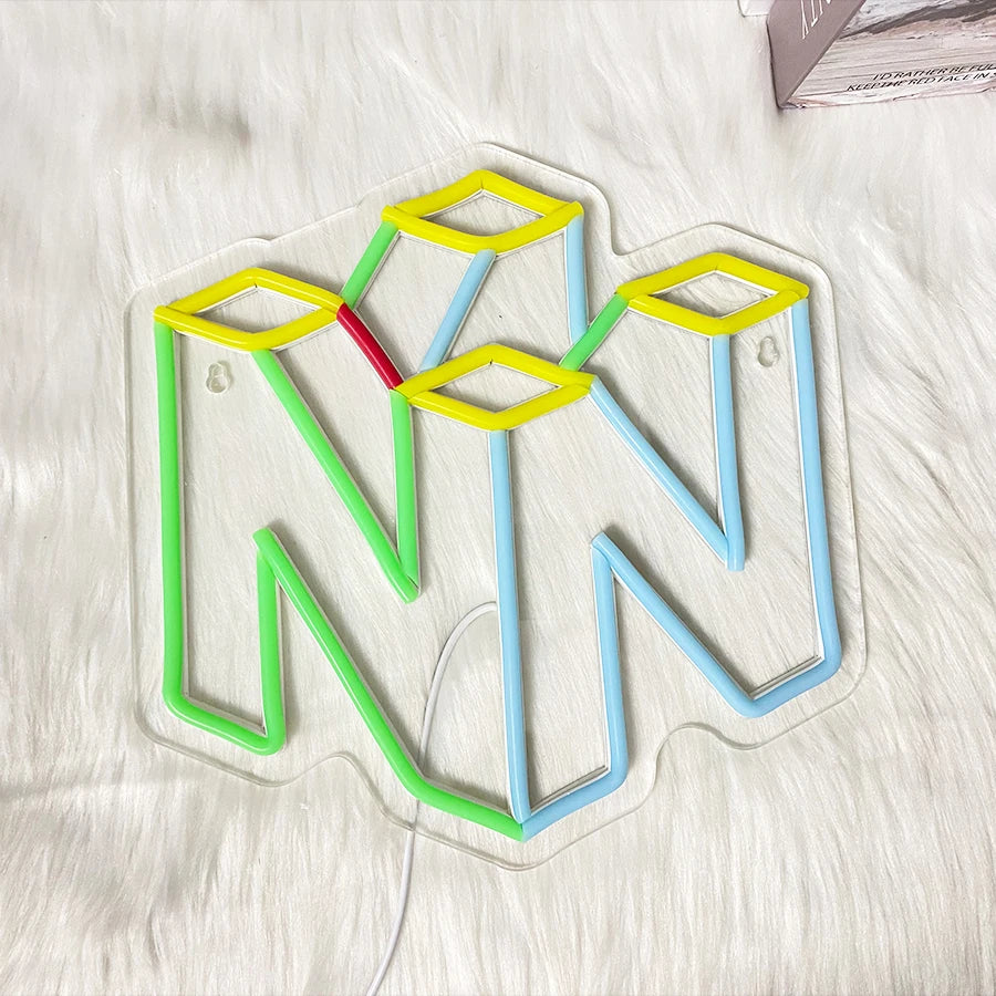Wonderfullife Game Neon Sign