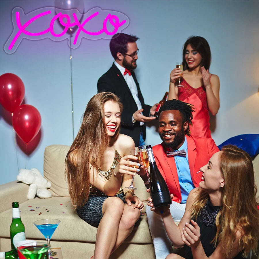 Xoxo Neon Text Sign