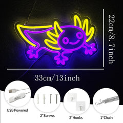 Cartoon Dragon Neon Sign