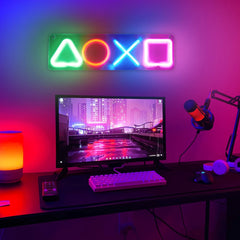 Playstation™ △◯✕▢ Icon LED Neon Sign