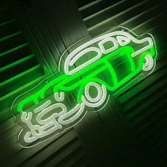 Old Car Neon Sign