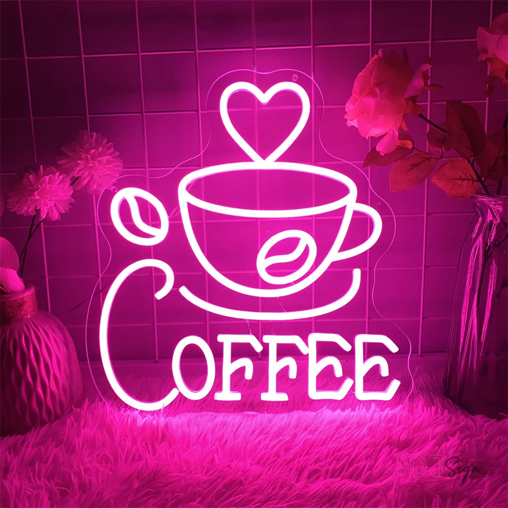 Coffee Bar Neon Led Sign