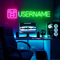 Custom Gamertag LED Neon Sign