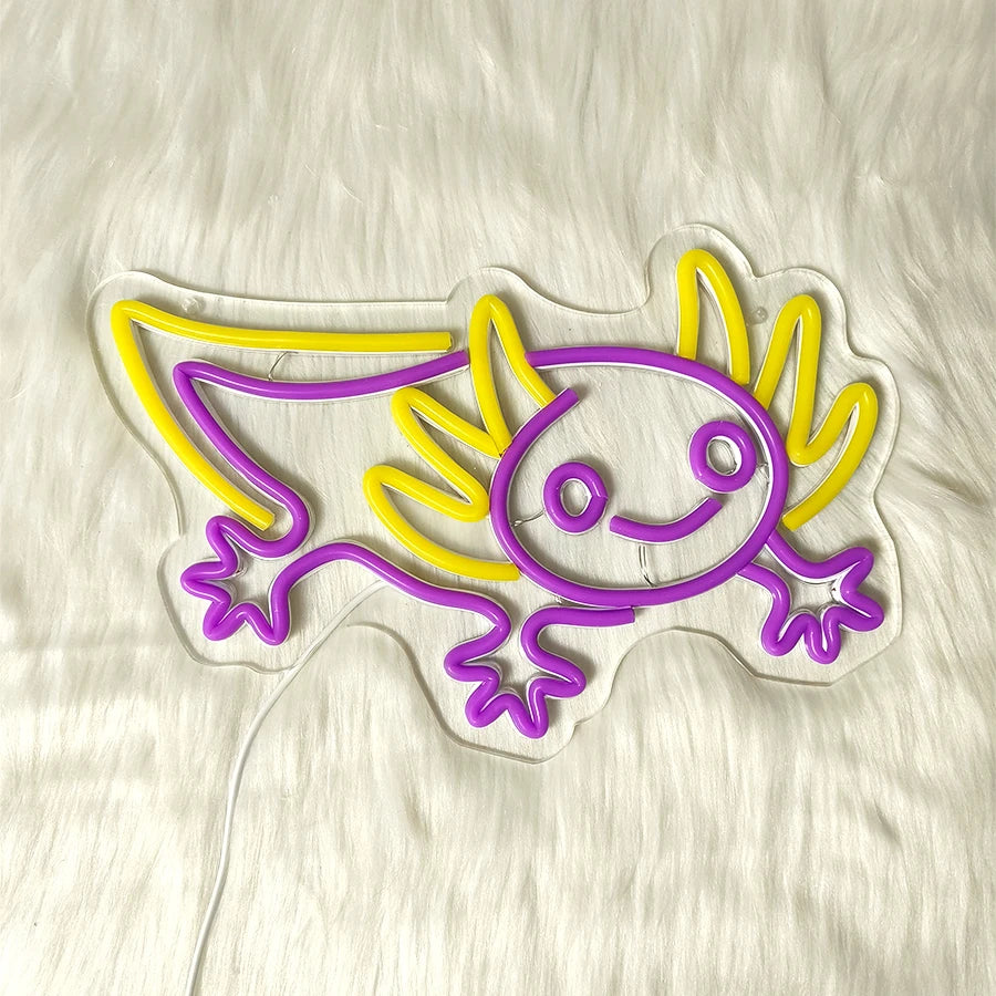 Cartoon Dragon Neon Sign