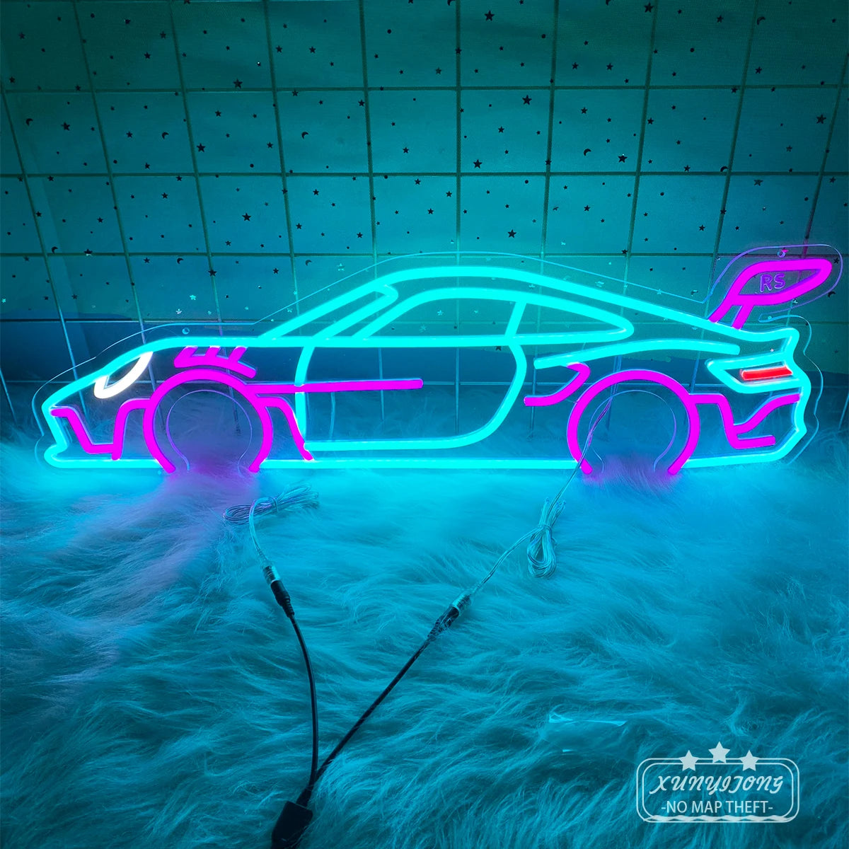 Porsche 911 Sports Car Neon Sign