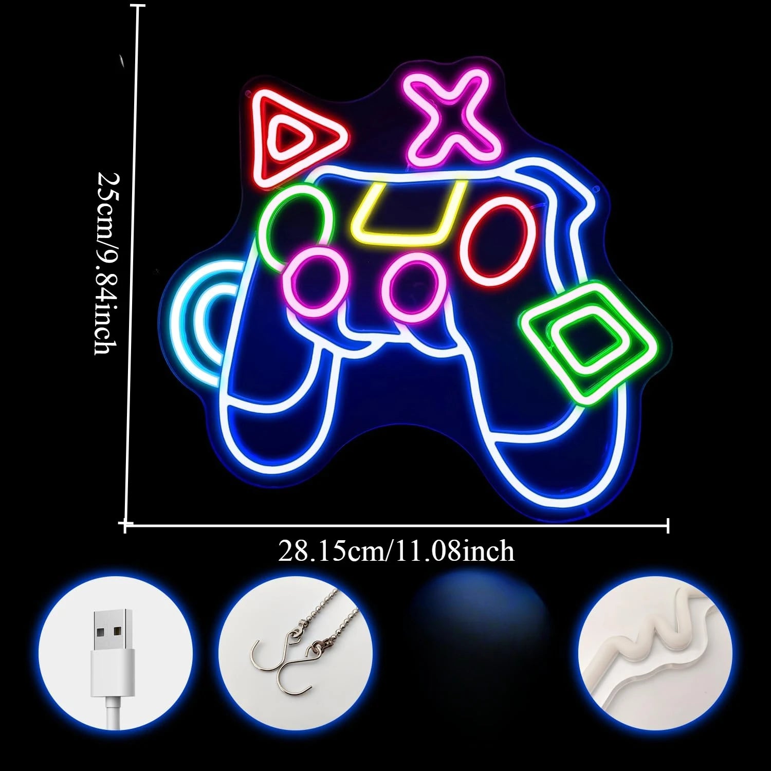 Game Controller Neon Sign