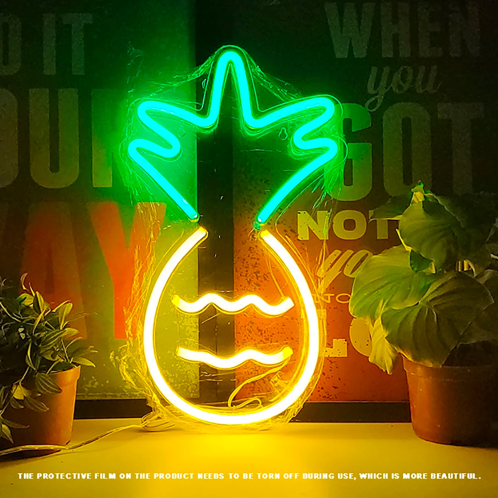 Multiple Natural Shapes Neon Signs