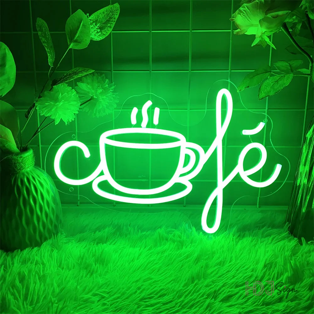 Coffee Bar Neon Led Sign