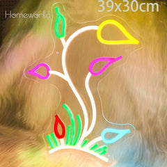 Different Flowers Neon SIgns