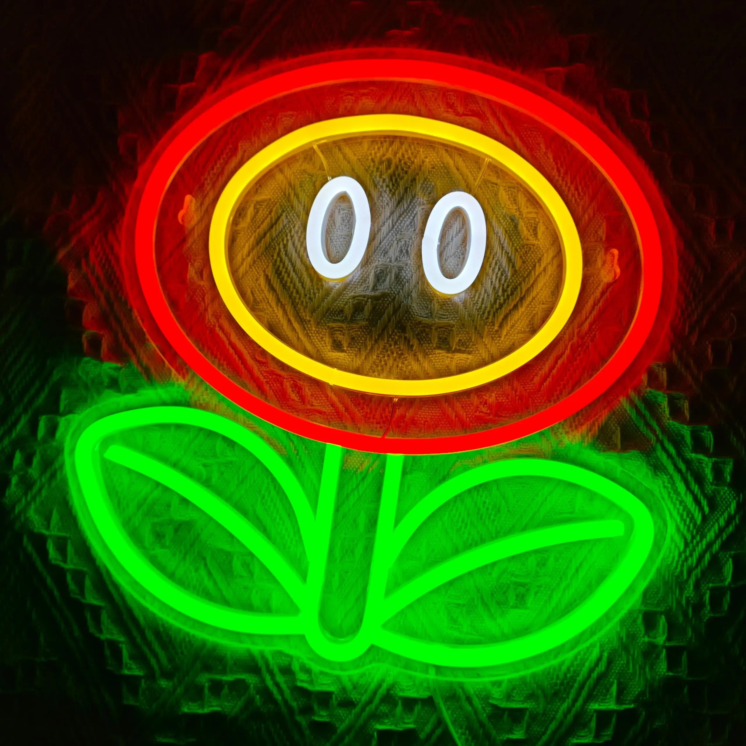 Fire Flower Neon Sign