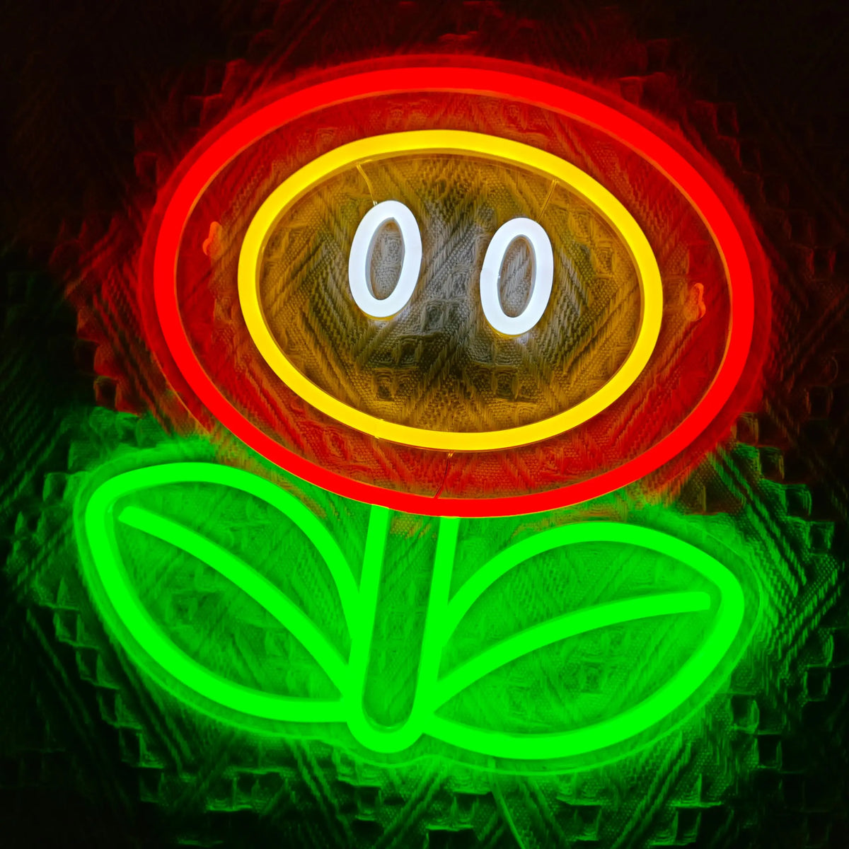 Fire Flower Neon Sign