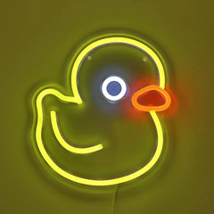 Charming Quack Duck LED Neon Sign