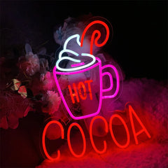 Hot Cocoa LED Neon Sign